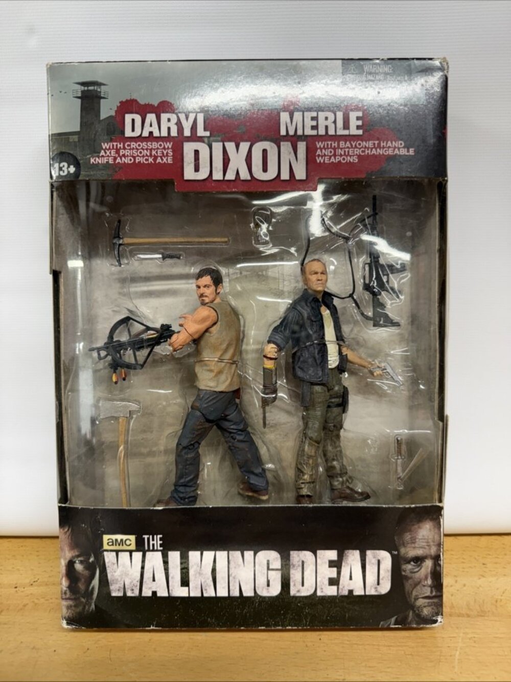 McFarlane The Walking Dead Series 4 Merle & Daryl Dixon Brothers Figure Pack-NEW